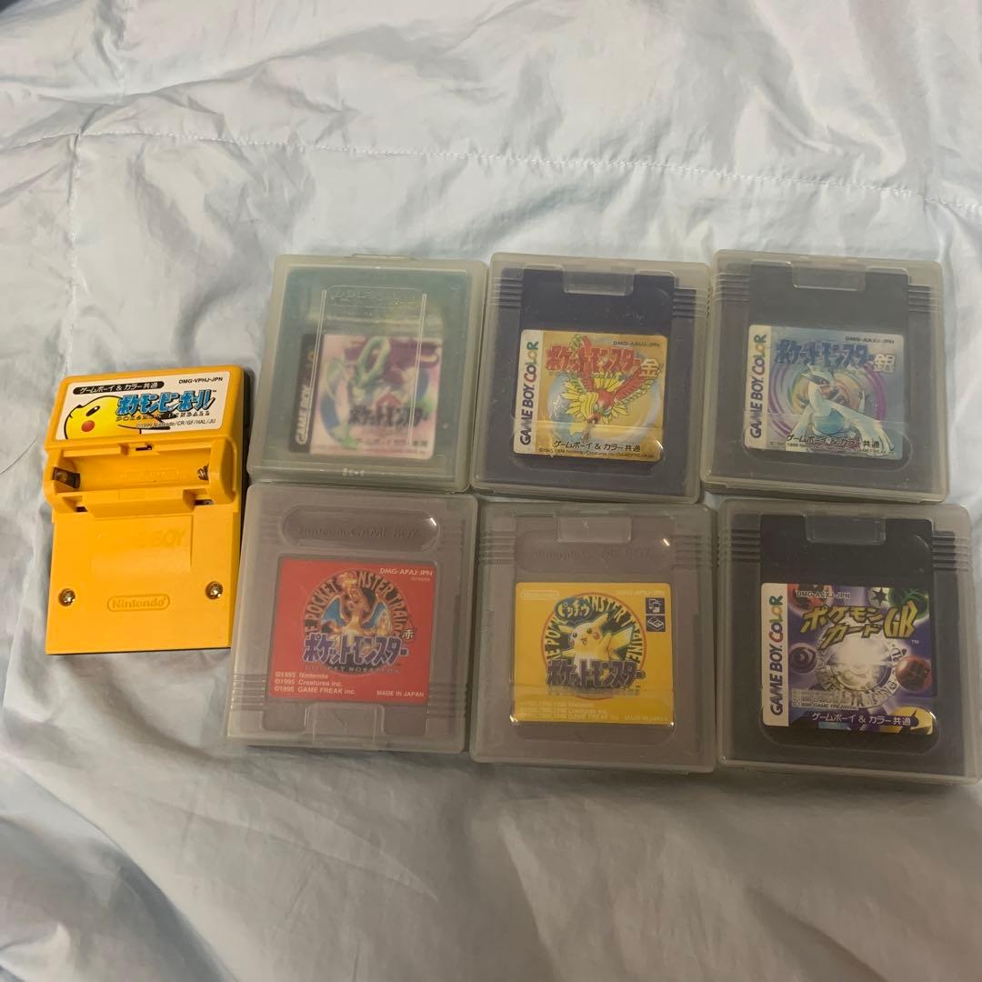 ゲームボーイ カラー ポケモン6個セット - メルカリ