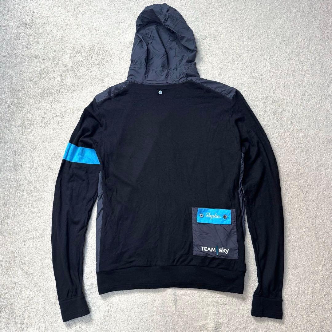 希少✳︎Rapha Team Sky Merino Hooded Top L - メルカリ