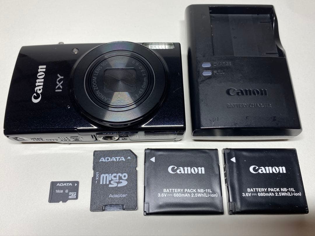 Canon IXY 190 コンパクトデジタルカメラ ブラック IXY190 コンパクトデジタルカメラ ブラック CANON｜キヤノン 通販