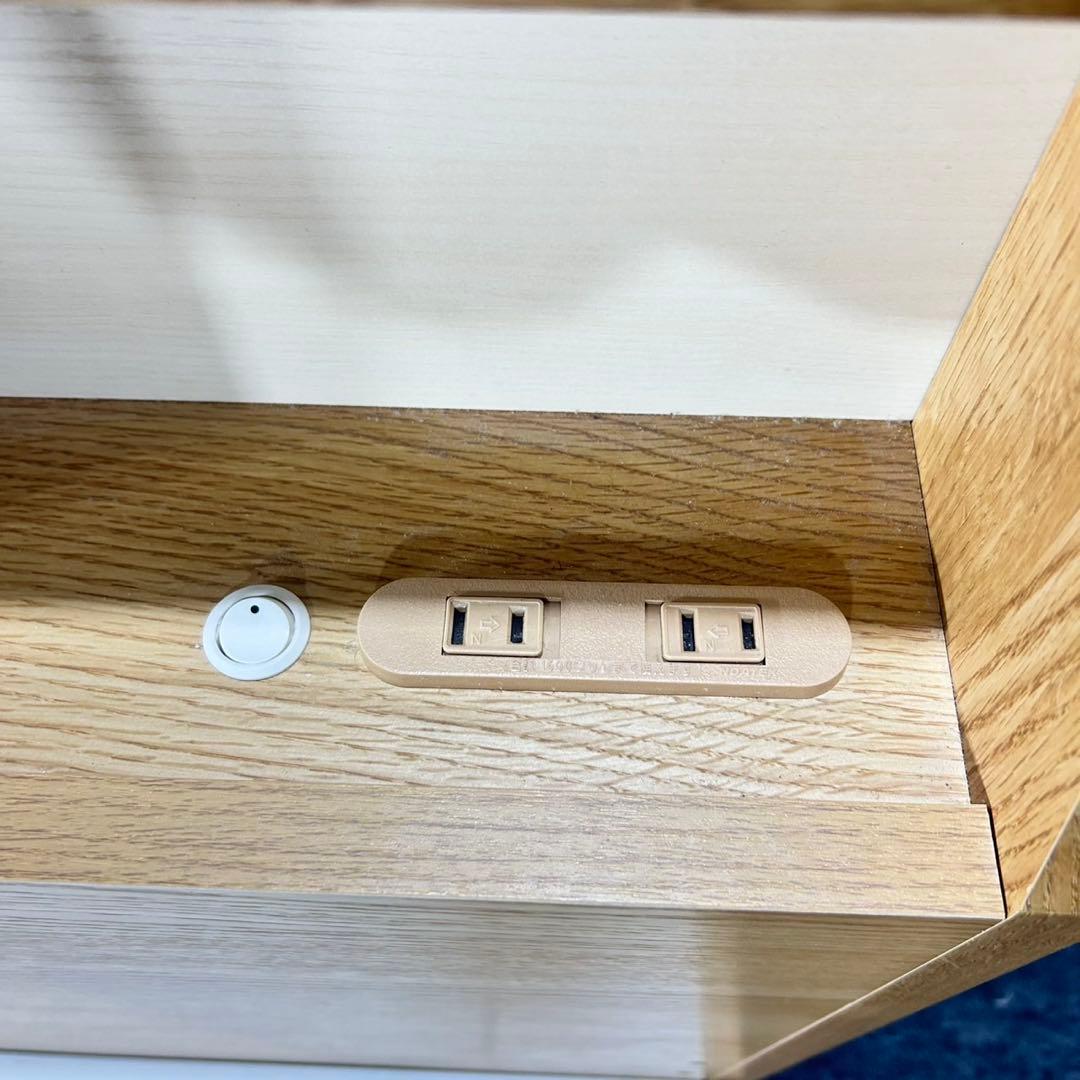 ニトリ ベッドフレーム シングル アザン浅型 コンセント付き 家具