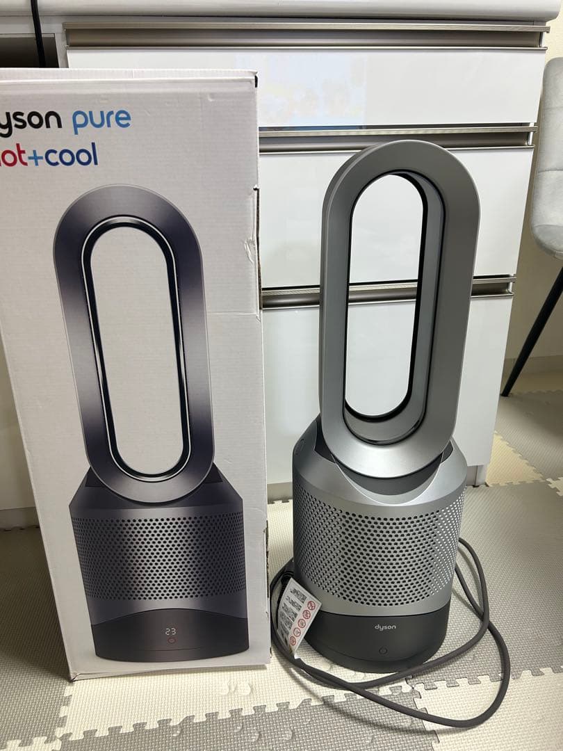 DysonPure Hot + Cool™空気清浄機能付ファンヒーターHP00 Dyson Pure Hot + Cool™ 空気清浄機能付ファンヒーター アイアン