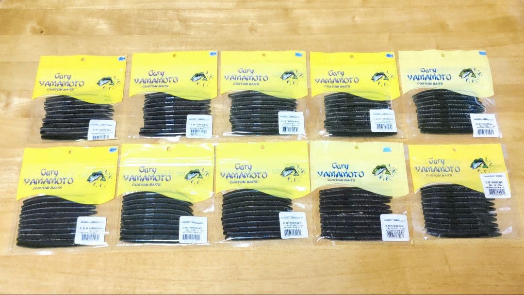 ゲーリーヤマモト 4インチ スリムヤマセンコー #194／10パック（100本） 4″SLIM YAMASENKO （4″スリムヤマセンコー） | 製品情報 | ゲーリー