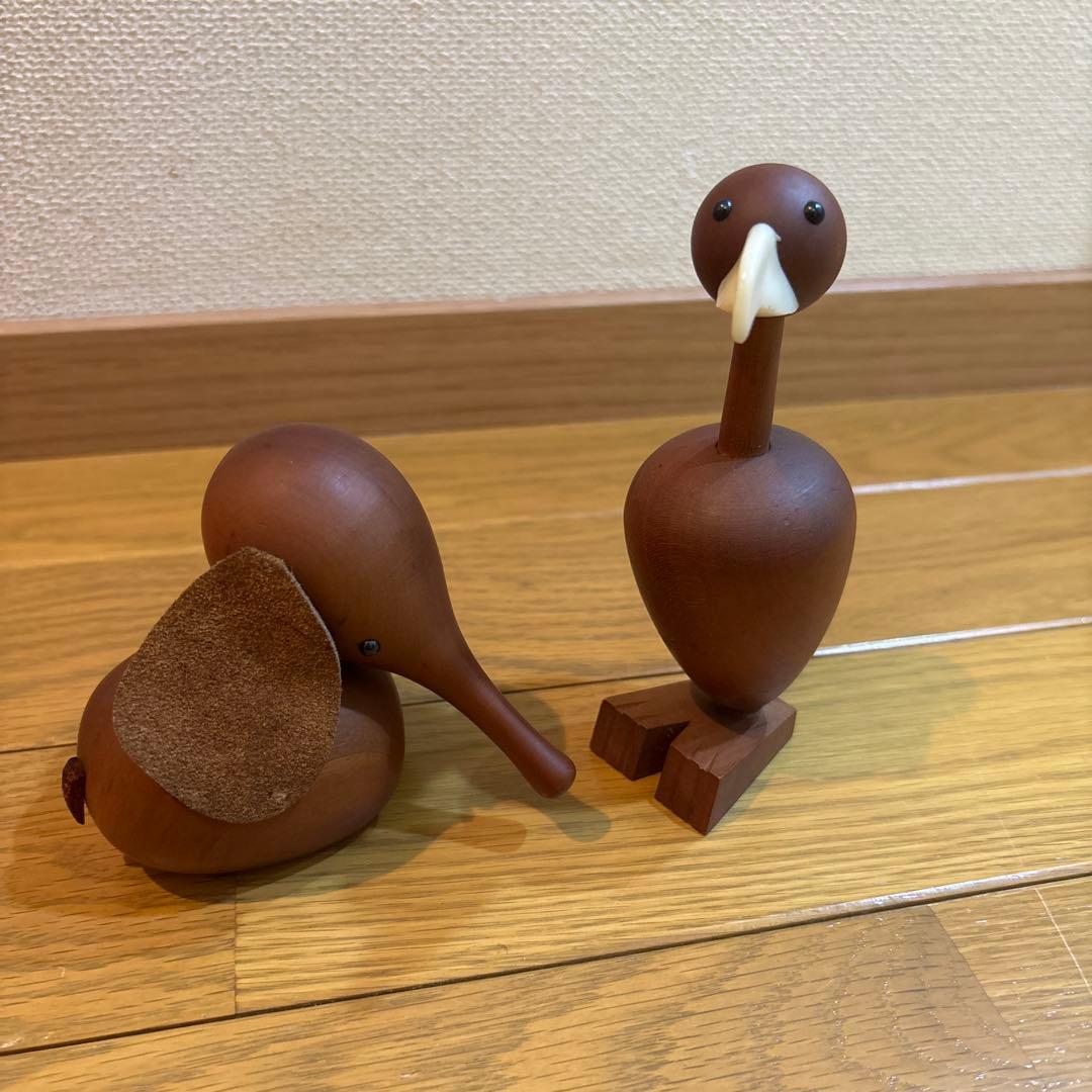 希少】ベルメゾン昭和レトロ 千趣会 ロイヤルペット 動物 木製玩具