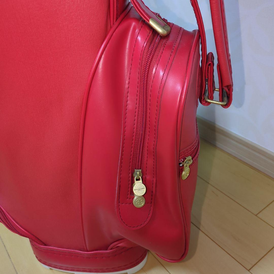 バレンシアガ ゴルフ キャディバッグ レッド色 - メルカリ