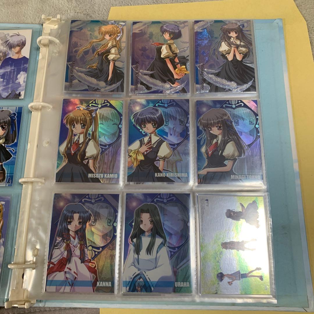 AIR key トレーディング カード トレカ ブロッコリー フルコンプ 初版