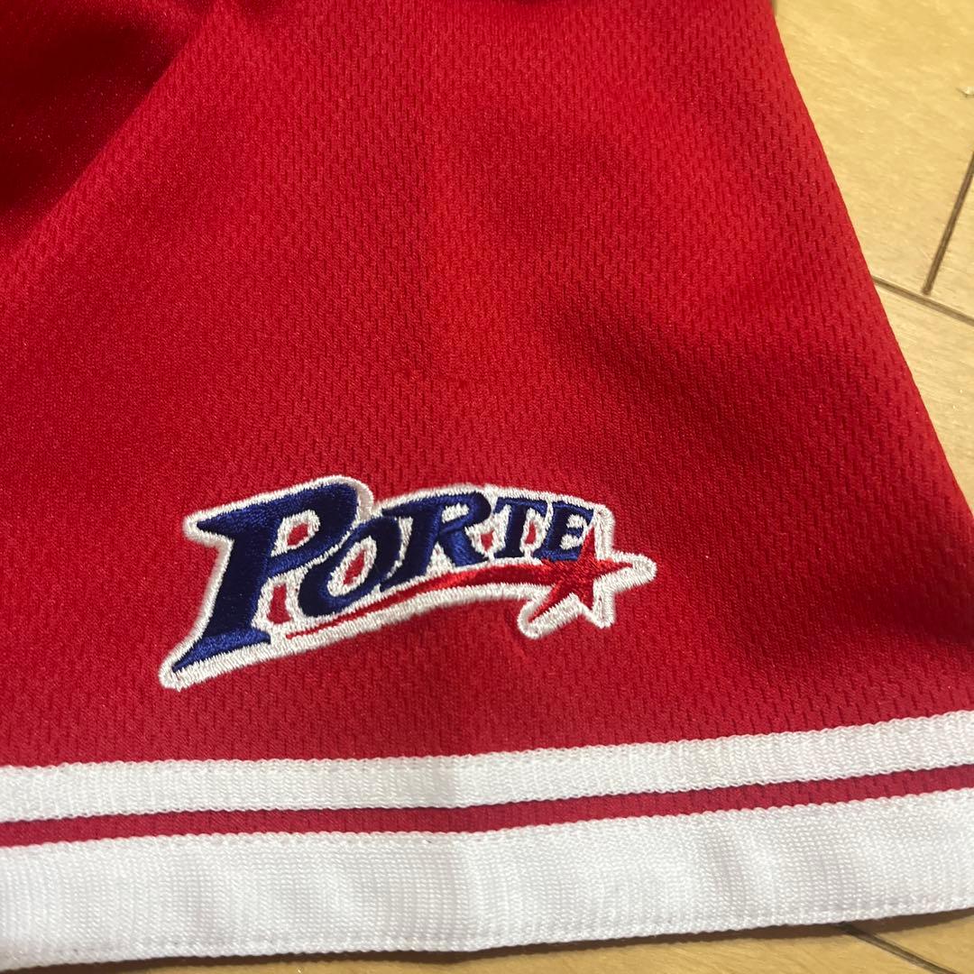 ポルテ ユニフォーム7点セット 160㎝ ジュニア用ストッキング 帽子M