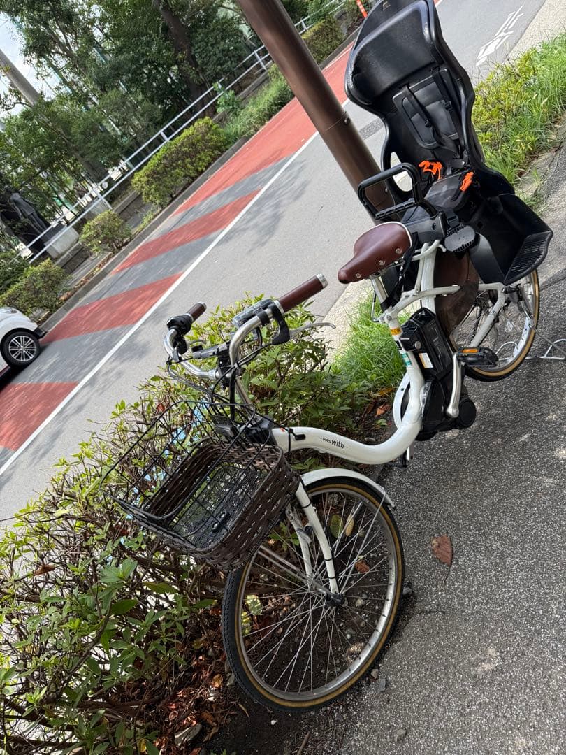 【直接取引希望】 YAMAHA 電動アシスト自転車 チャイルドシート付き 夫婦で使えるお子さま乗せ 電動アシスト自転車 - 電動自転車 | ヤマハ