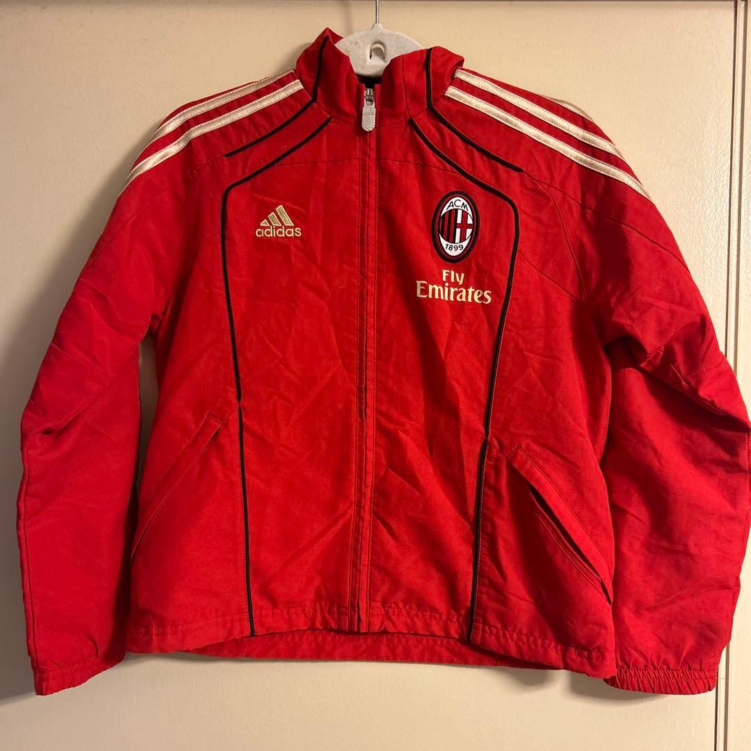SALE開催中‼️】 ACミラン adidas ジャージ 赤 サッカー - メルカリ