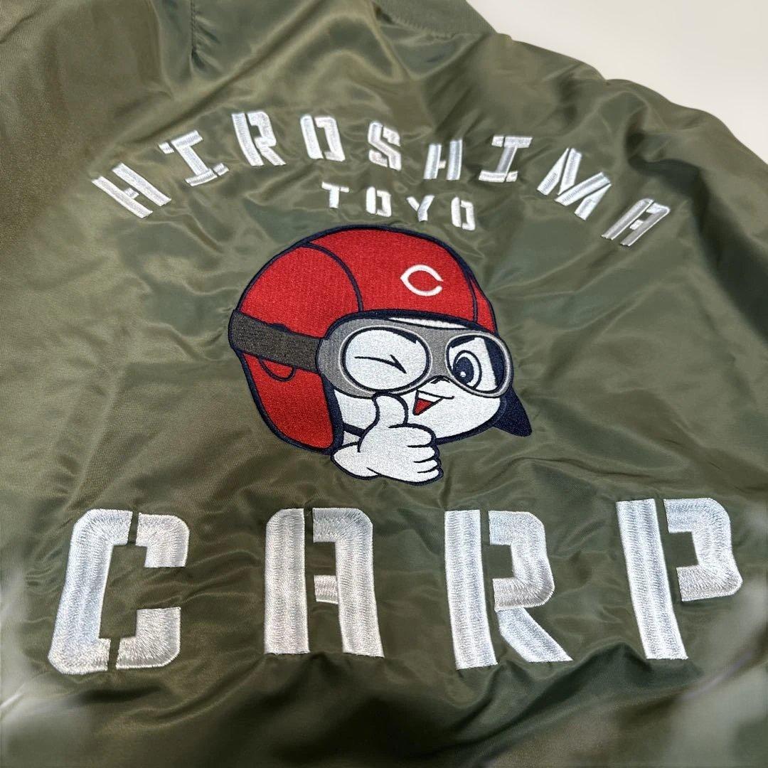 広島東洋カープ 限定MA-1 XLサイズ 2025年 - メルカリ