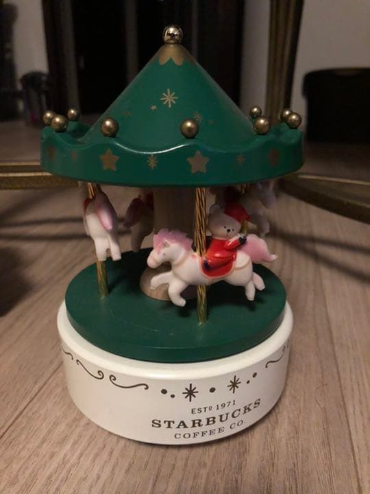 スターバックス   オルゴール　上海限定 新品未使用】スタバ ロースタリー上海限定水筒 白 - メルカリ