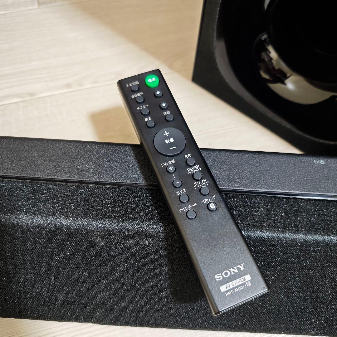良品】SONY ホームシアター サウンドバー SA-CT380 リモコン付き
