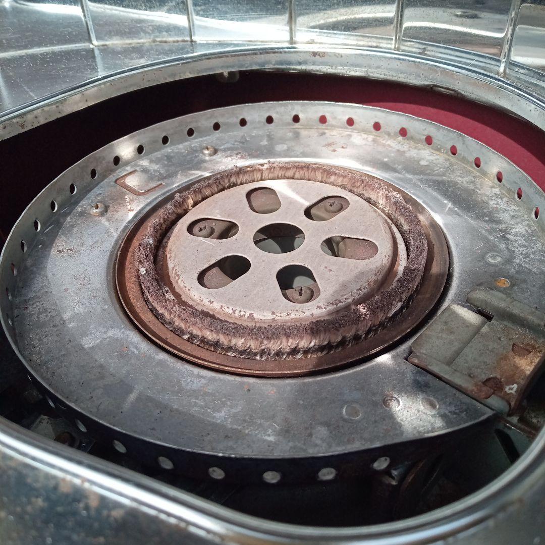 コロナ石油ストーブSR1 レトロ 赤外線反射式 タンク一体型 電子点火