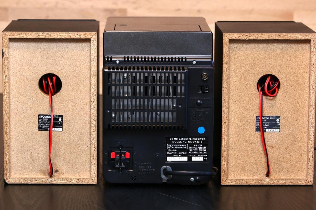 VICTOR UX-Z2 CD/MD/TAPE/USB/TUNER ミニコンポ - メルカリ