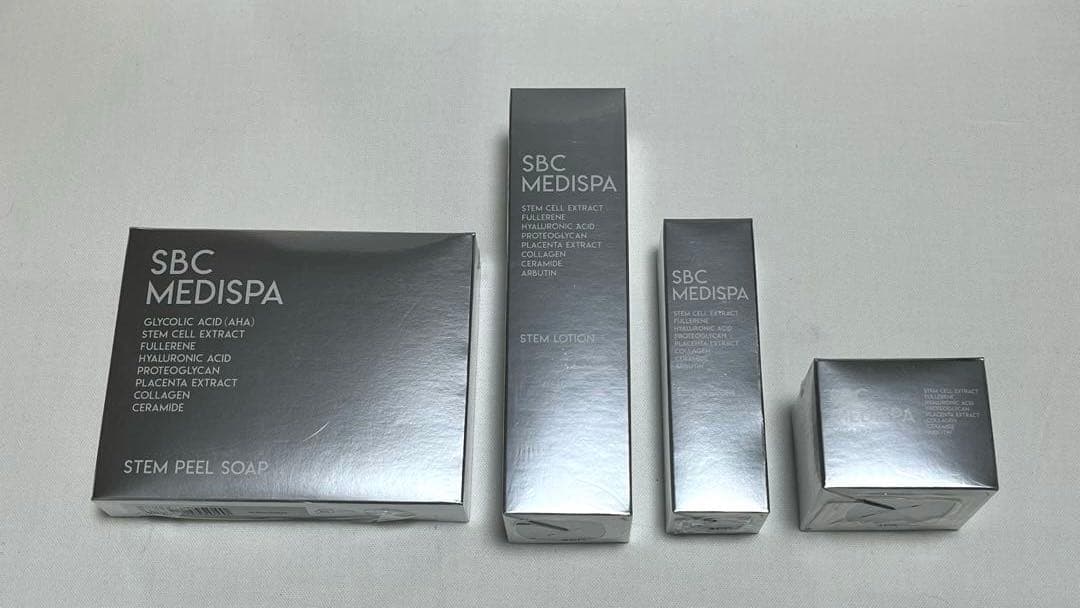 新品未開封】SBC MEDISPA 基本3ステップ+ソープ スキンケアセット