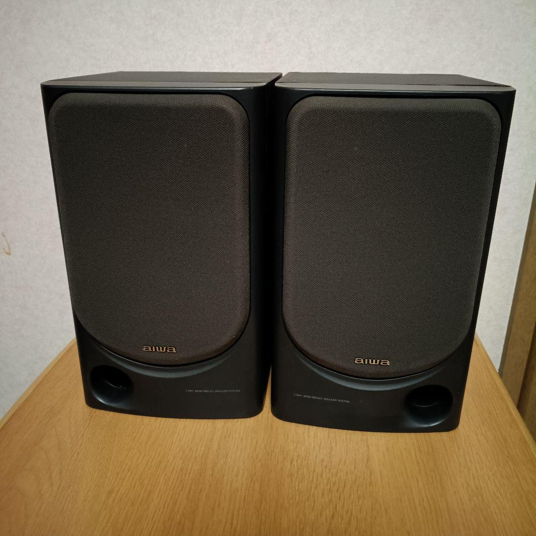 Aiwa 2ウェイスピーカー ブラック - メルカリ
