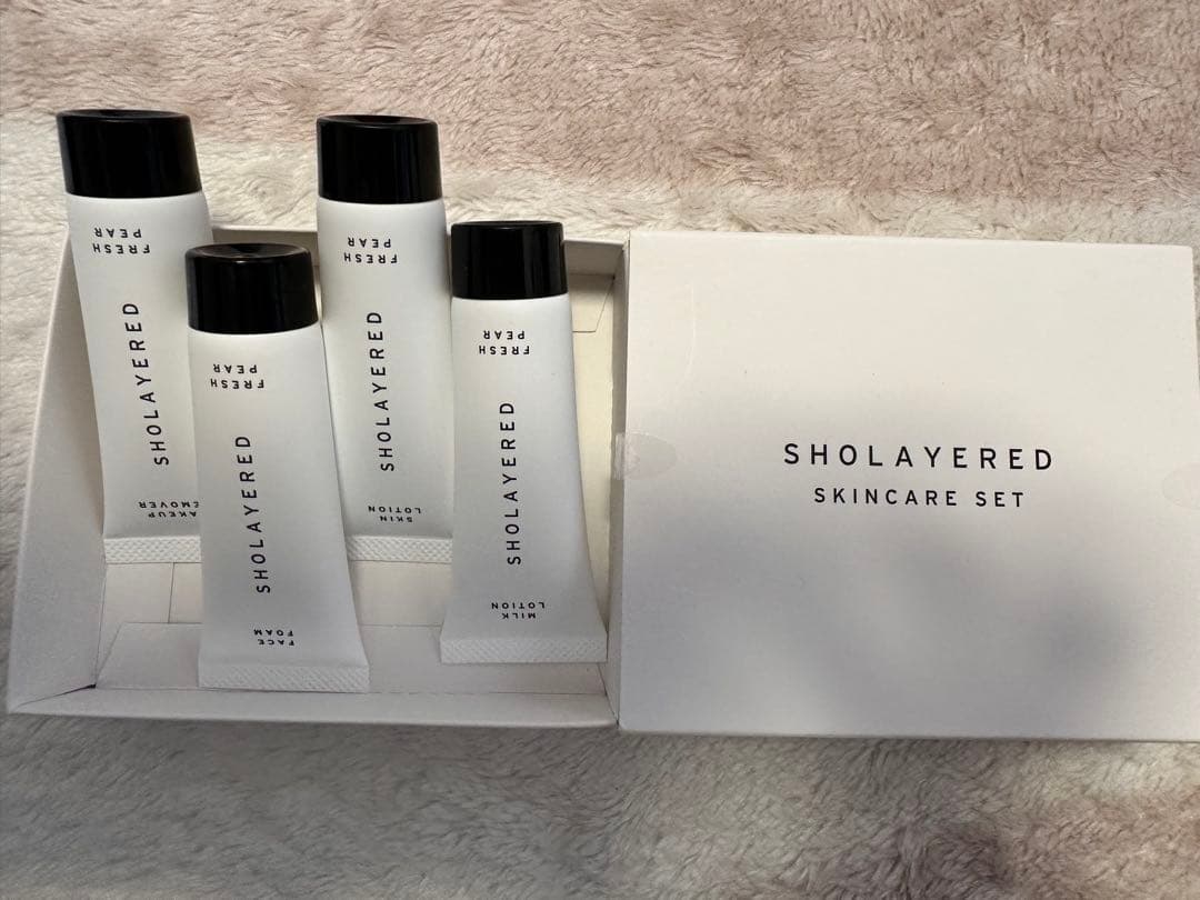 SHOLAYERED SKINCARE SET トライアルセット - メルカリ