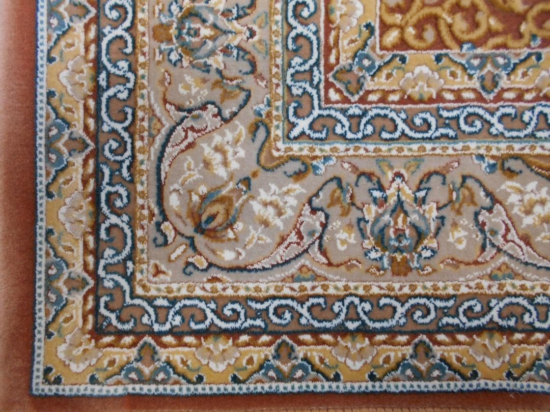 立体柄、144万ノット！本場イラン産 絨毯！ 150×225cm-200501 - メルカリ