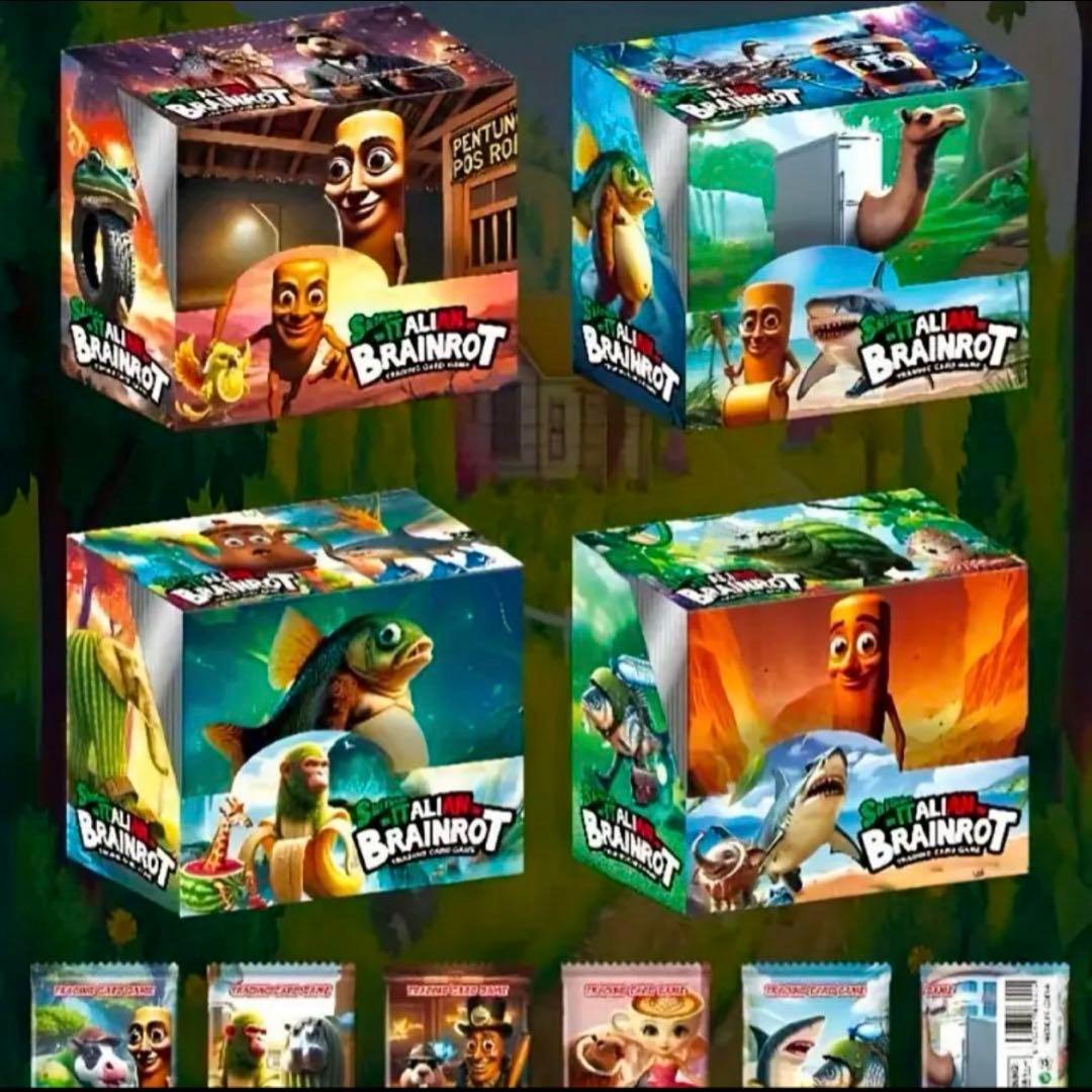 イタリアンブレインロットトレーディングカード 2箱72パック576枚 未