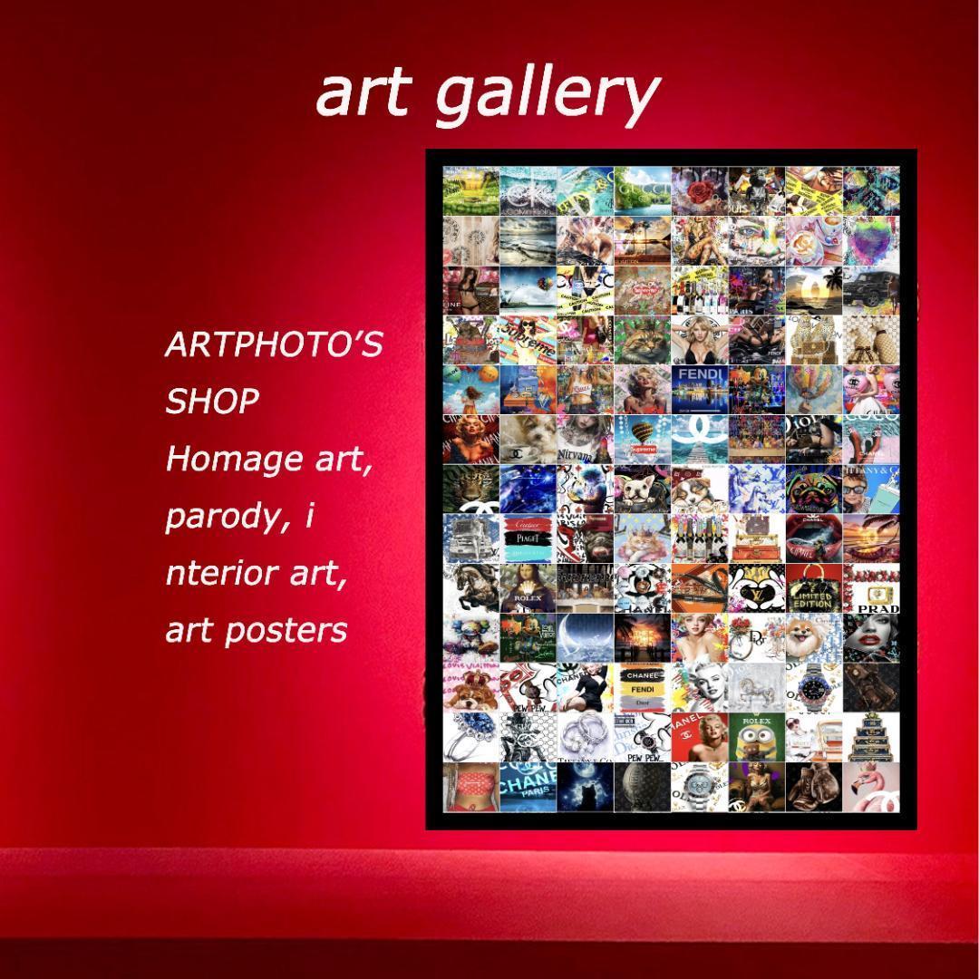 a4フレーム付き】 インテリア オマージュアートポスターa4 No3469