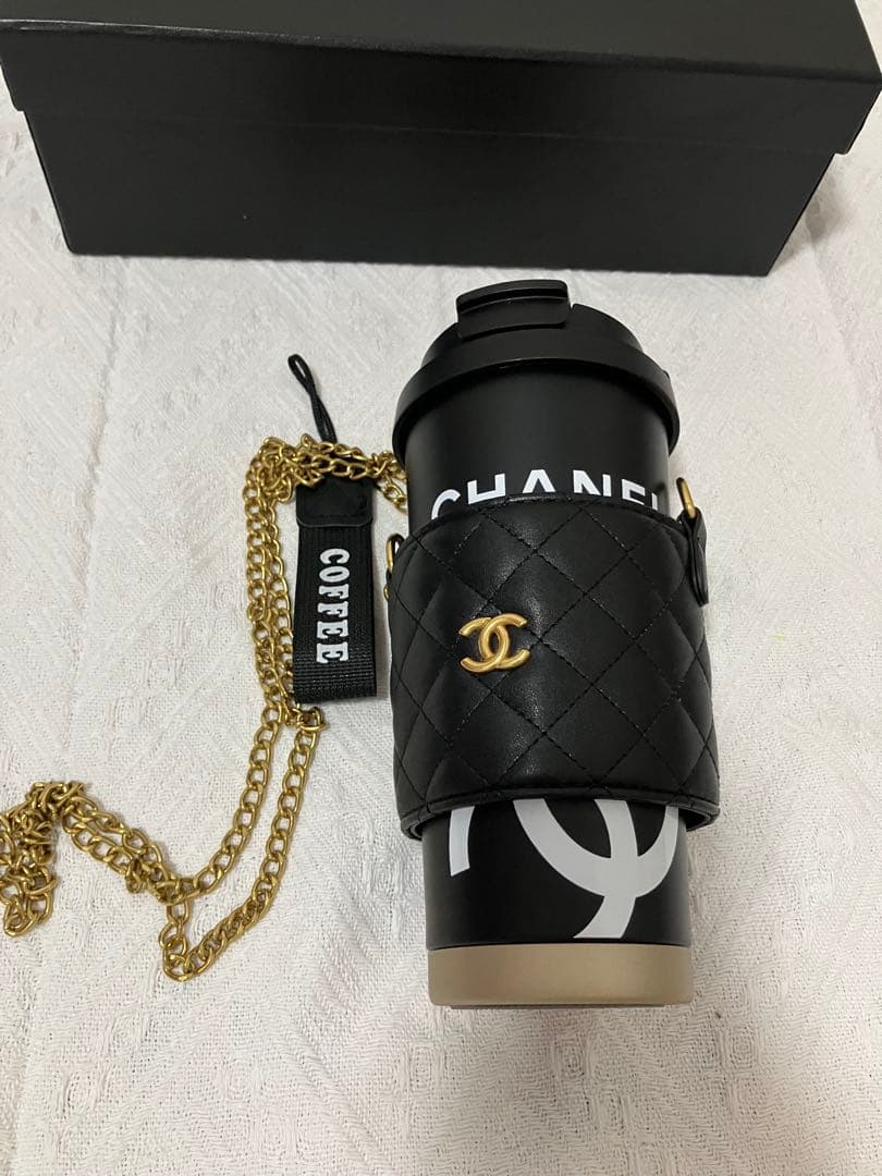 希少】シャネル ノベルティ マグカップ チェーン付き 非売品 SS - メルカリ