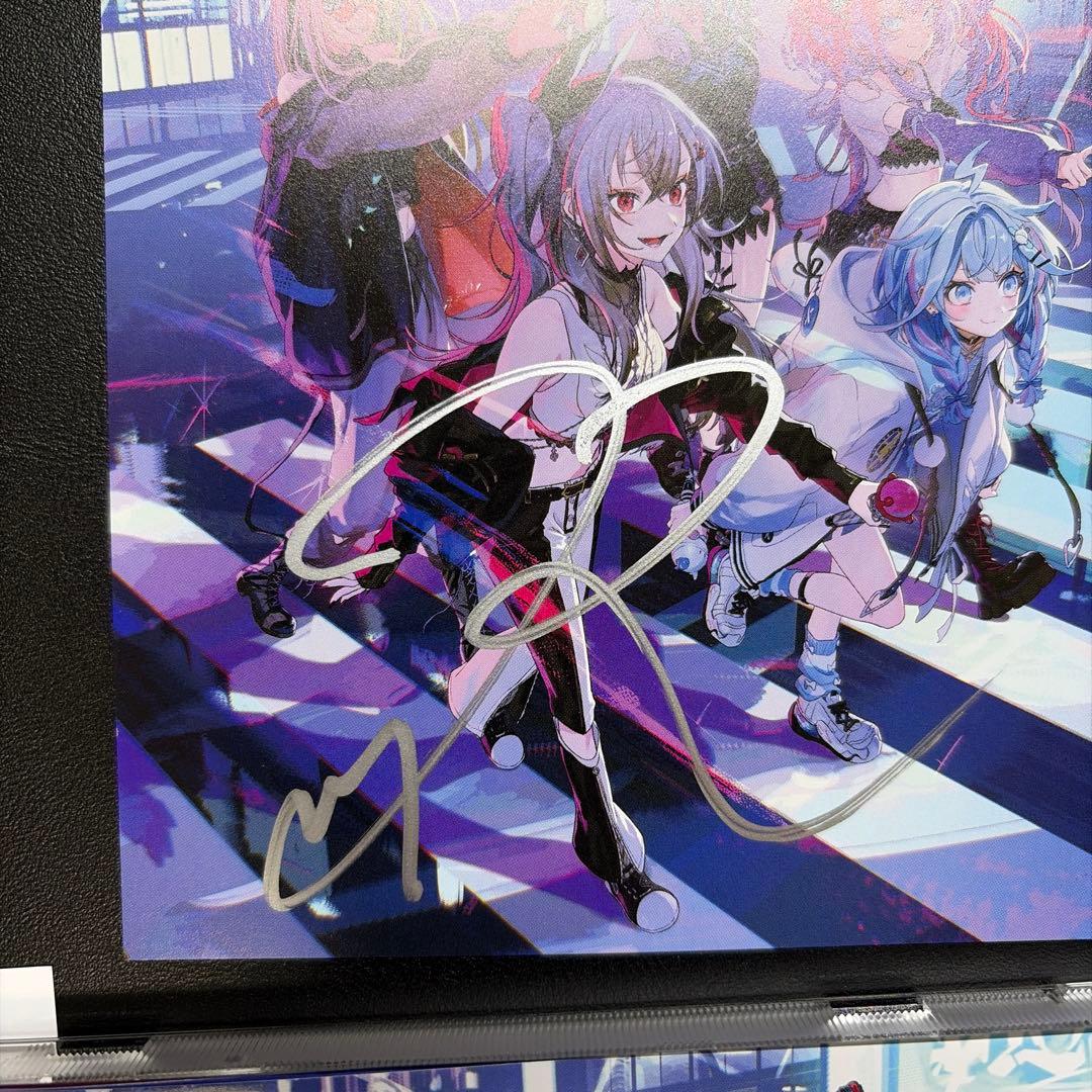 ホロライブ FLOWGLOW 響咲リオナ 直筆サイン アルバム EC数量限定⑨