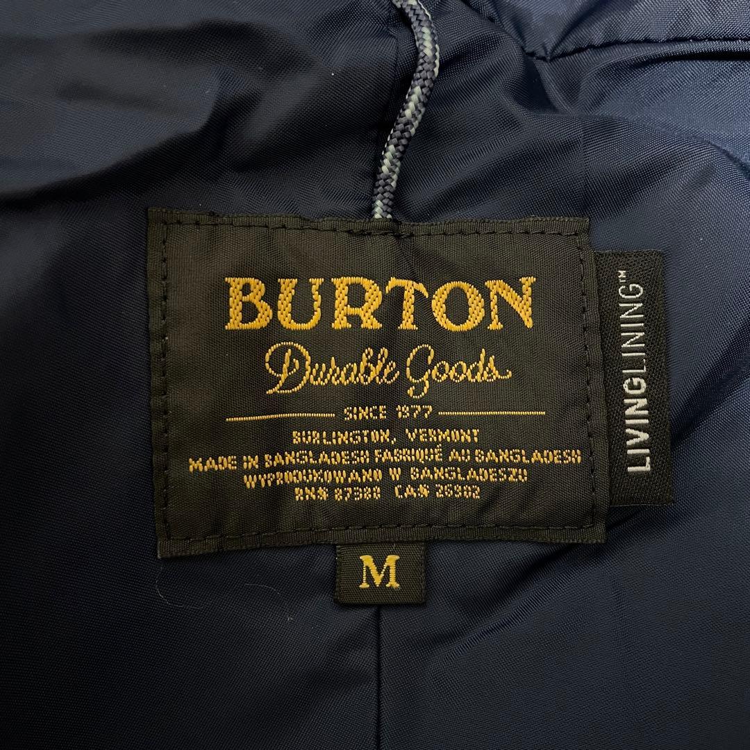 BURTONバートンスノーボードジャケットスキーウェアパーカー紺ネイビー
