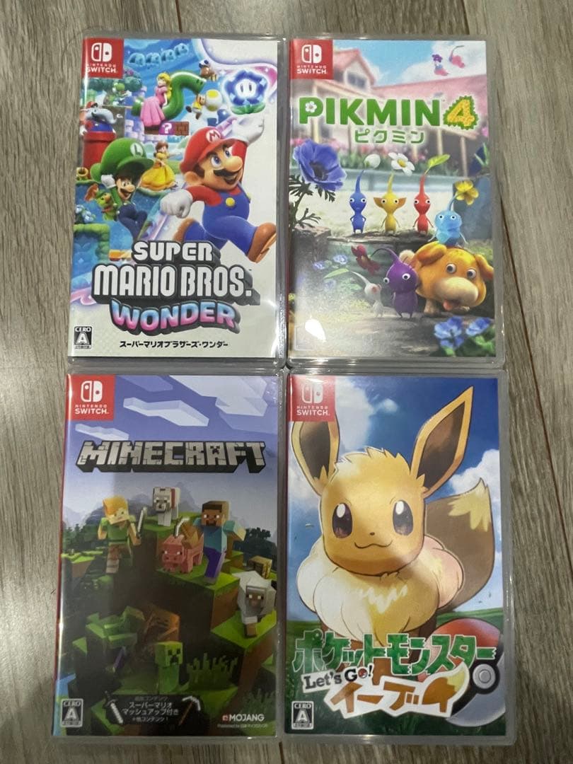 switch ソフト 4点