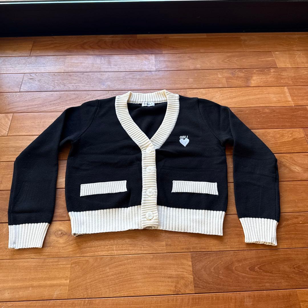 オブリ　ニット　美品 ベーシックリブ ハイネックニット（12-74KI04-204）｜コムサイズム