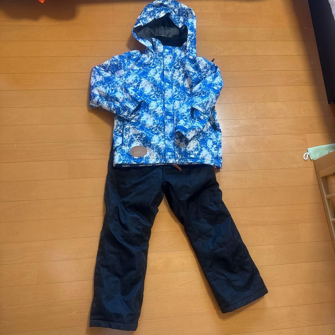 JOYRIDE スキーウェア 子ども用 青白 - メルカリ