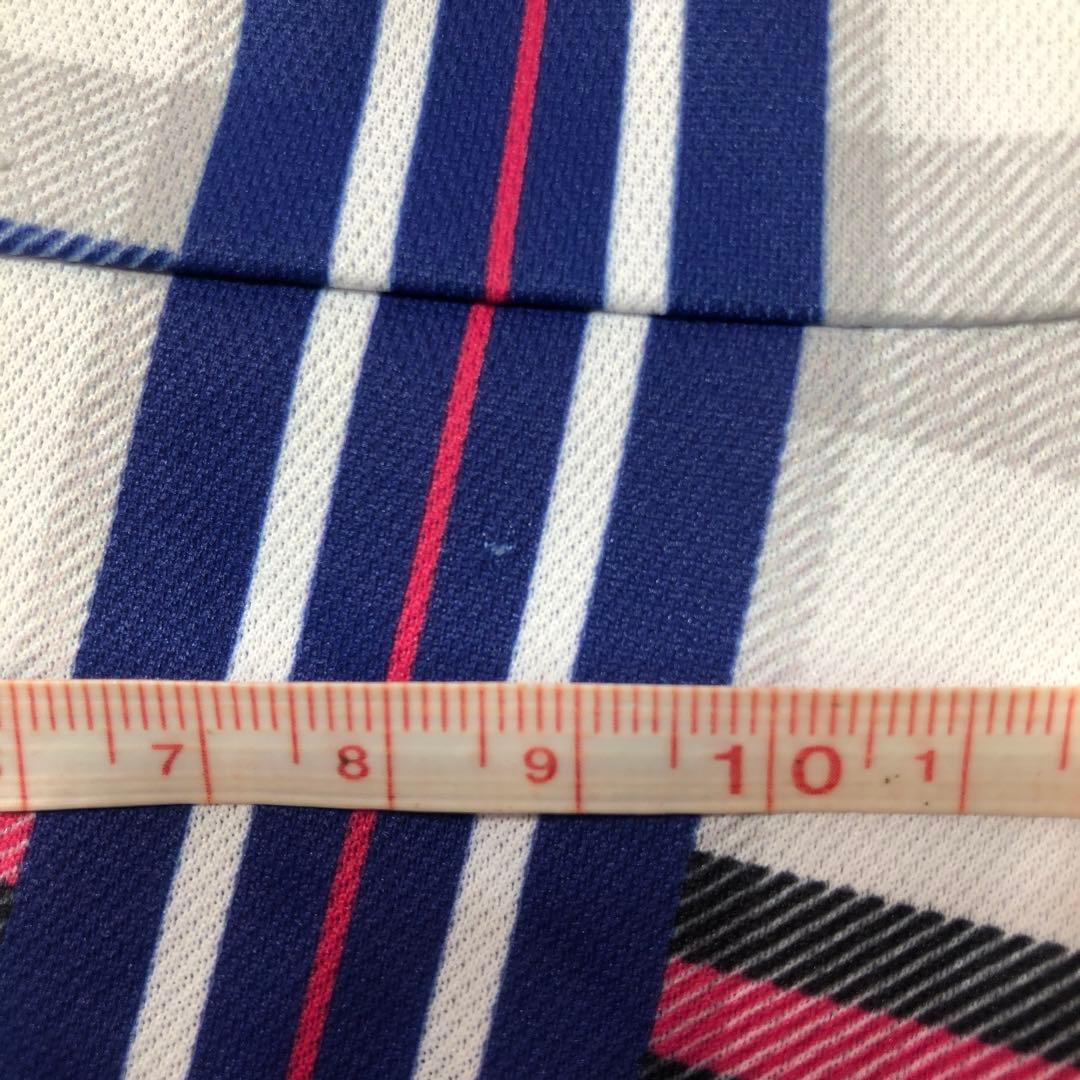 FILA ブルーのチェック柄 TシャツLサイズ スコートMサイズセット