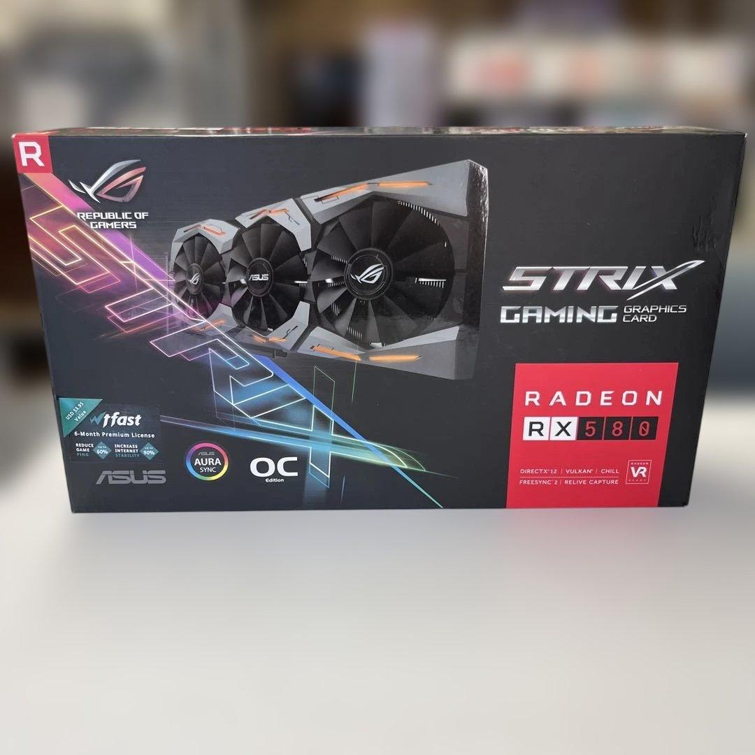 グラフィックボード・グラボ・ビデオカード ASUS ROG STRIX Radeon RX 580 Amazon.com: ASUS : Electronics