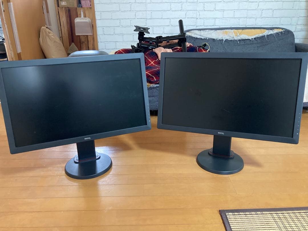 BenQ GL2450 LCDモニター 2台セット、アームセット BenQ GL2450 LCDモニター 2台セット、アームセット 楽天市場】モニター