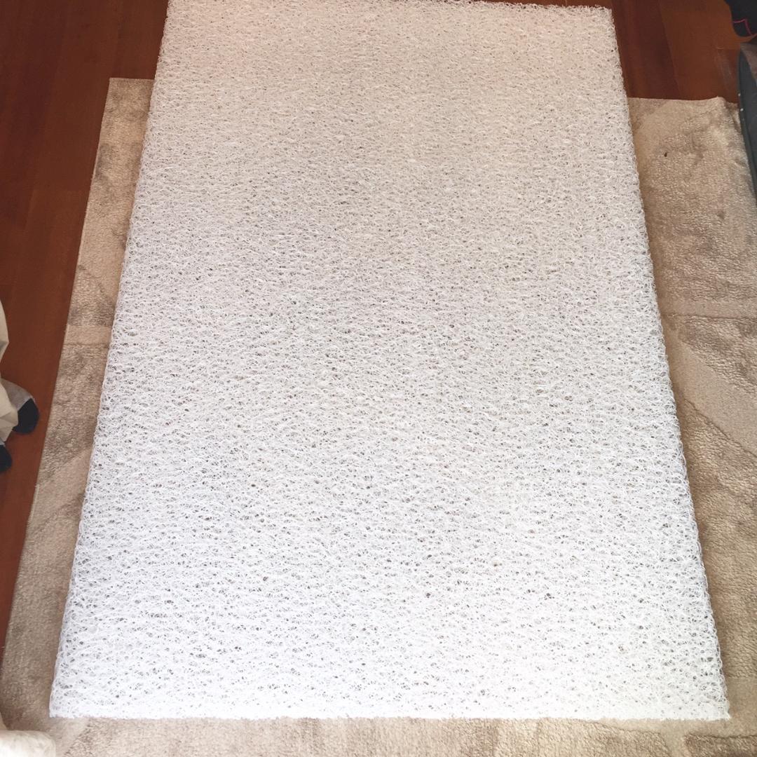 カバー付◇4.5cm厚 固め◇東洋紡ブレスエアー相当品 98×200cm 新品