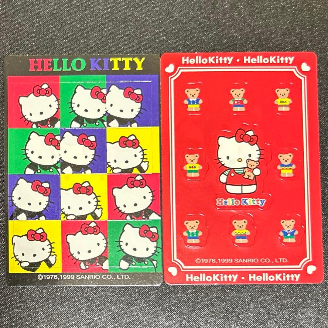 サンリオ キティ 1999年 コレクターズカード 第一弾 8枚セット 平成