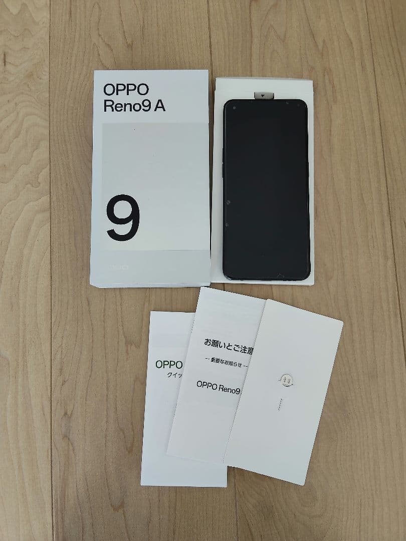 u*u様 【送料無料】OPPOReno9A本体　箱付き 6/22発売】OPPO Reno9 A 発表！RAM増量・背面ガラス化で「もっと