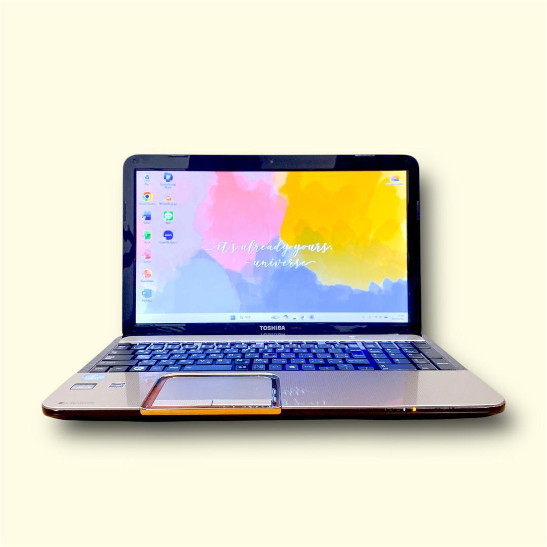 限定特価！オフィス2021✨4コアi7 快適SSD メモリ8 東芝ノートパソコン