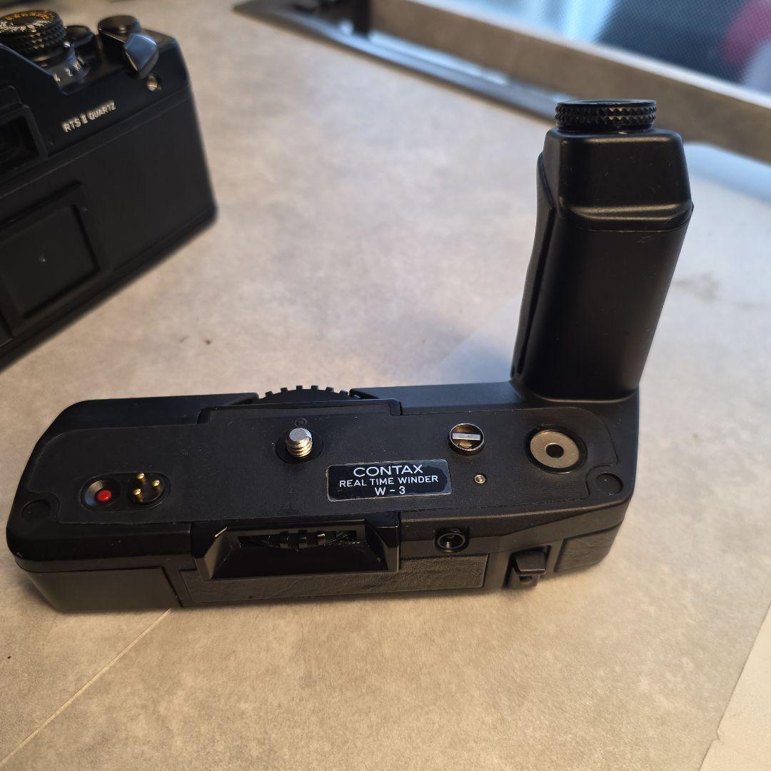 RTS II 動作未確認 リアルタイムワインダーW-3カメラアダプター付き CONTAX