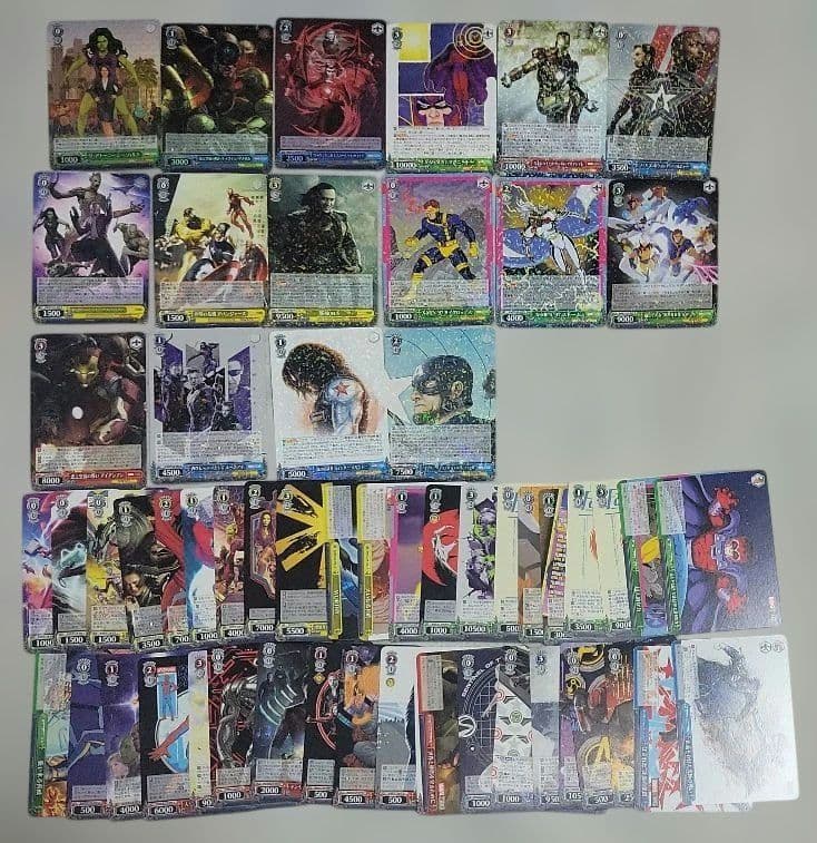 ヴァイスシュヴァルツ MARVEL Vol.3 57種 まとめ売り かぶりなし