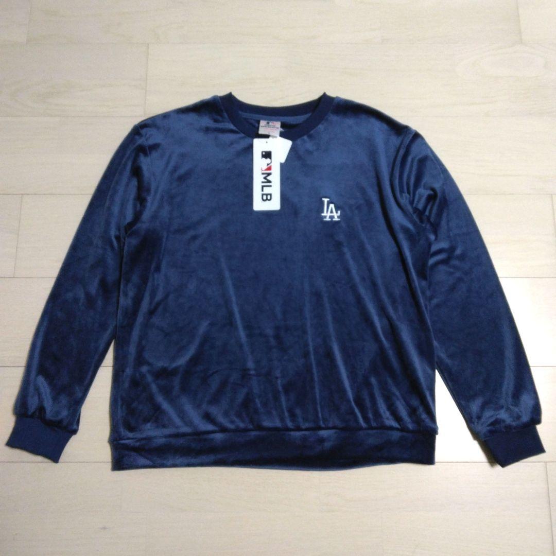 新品】MLB ロサンゼルス ドジャース スウェット 上下セット 紺