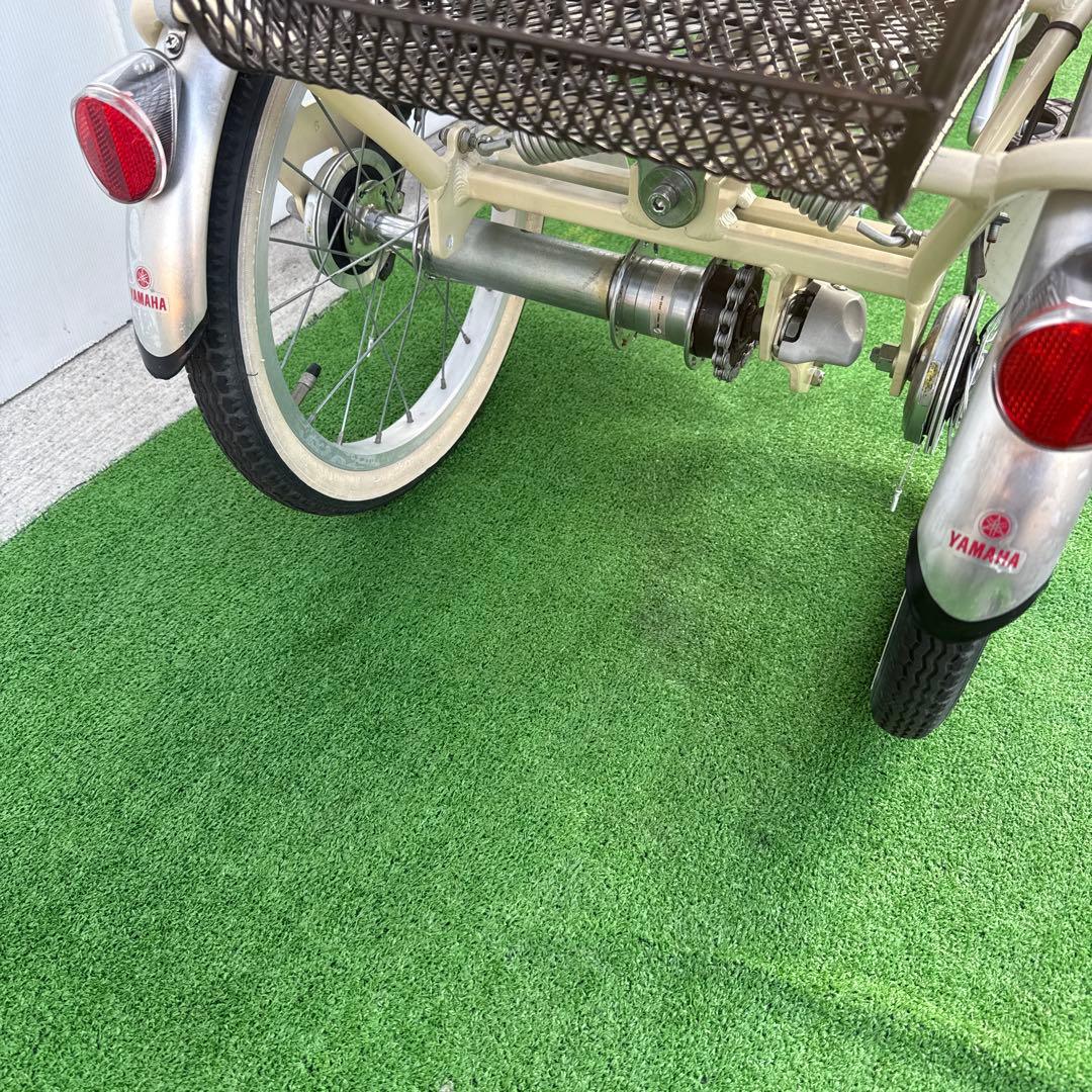 三輪車 YAMAHAヤマハ電動アシスト三輪自転車 15.4Ah 引き取り限定