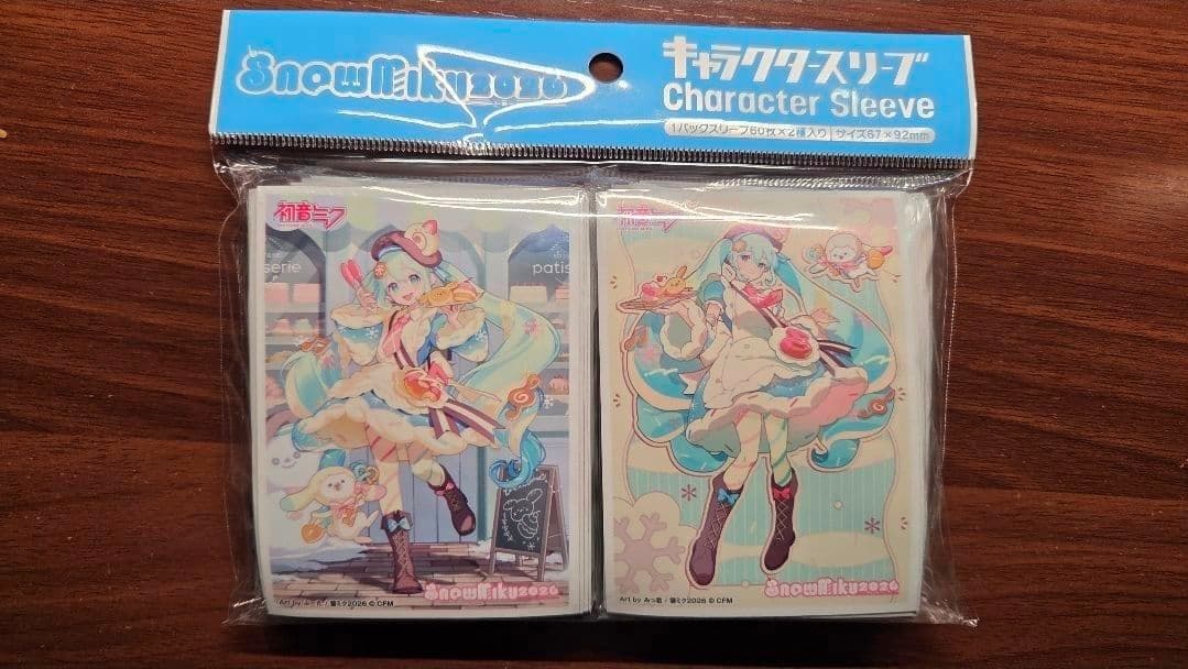 雪ミク 2026 キャラクター スリーブ A SNOWMIKU - メルカリ