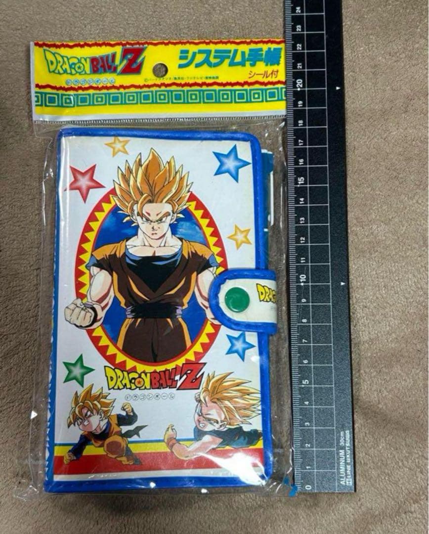 超レア ドラゴンボールZ システム手帳 シール付き 経年劣化あり
