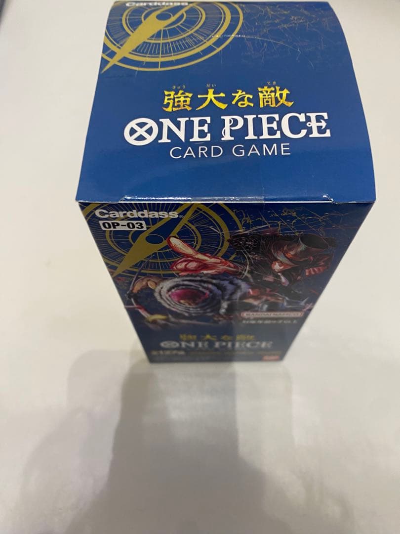 ワンピース カードゲーム 強大な敵 BOX未開封 テープ付 - メルカリ