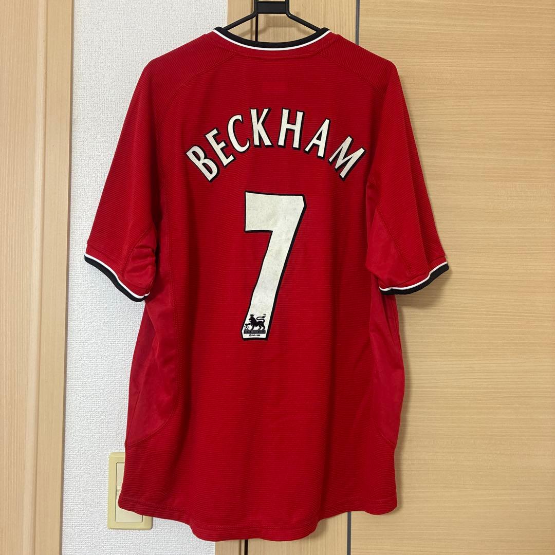 ベッカム マンチェスターユナイテッド ゲームシャ No.7 - メルカリ