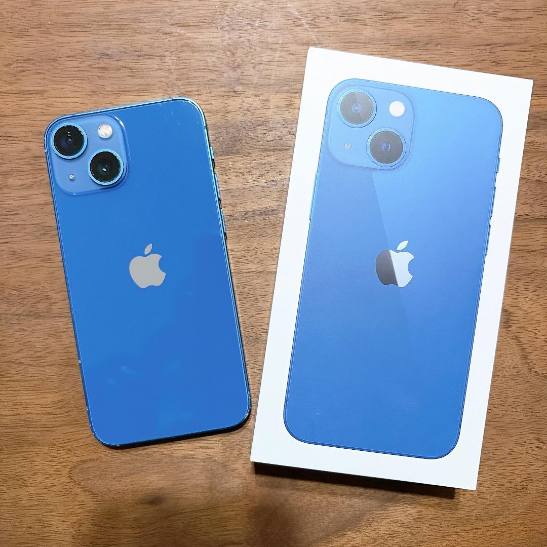 Apple iPhone 13 mini ブルー - メルカリ