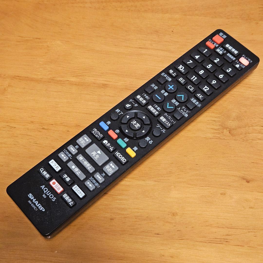 SHARP AQUOSブルーレイ BDレコーダー BD-W580 500GB - メルカリ