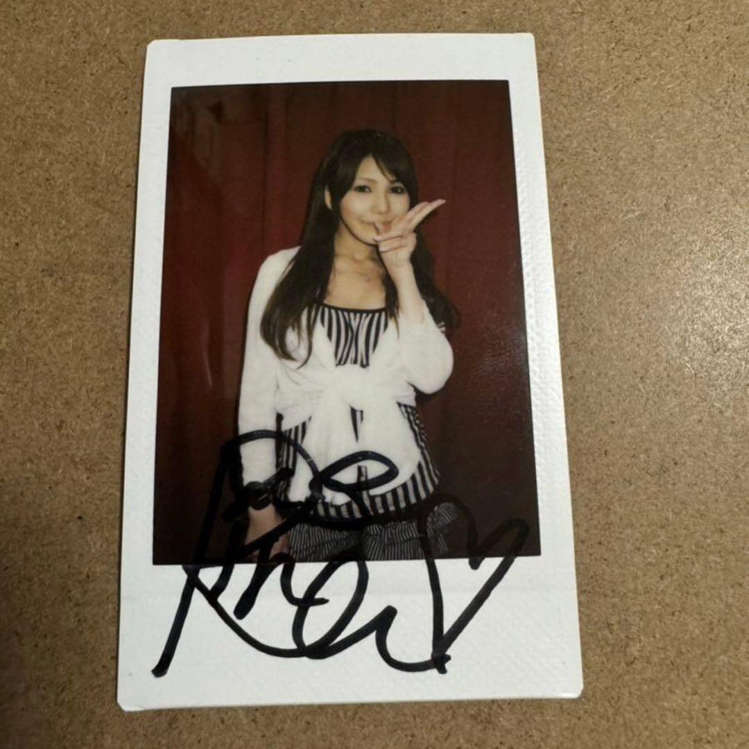 ◇相澤リナ (月本みほの) 直筆サイン入りチェキ セクシー女優 グラビア