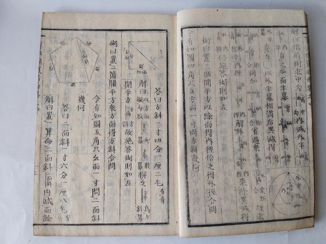 算法点鼠指南 上中下全3冊 』大原金杉門人編 書林 天保6年 再刻 です