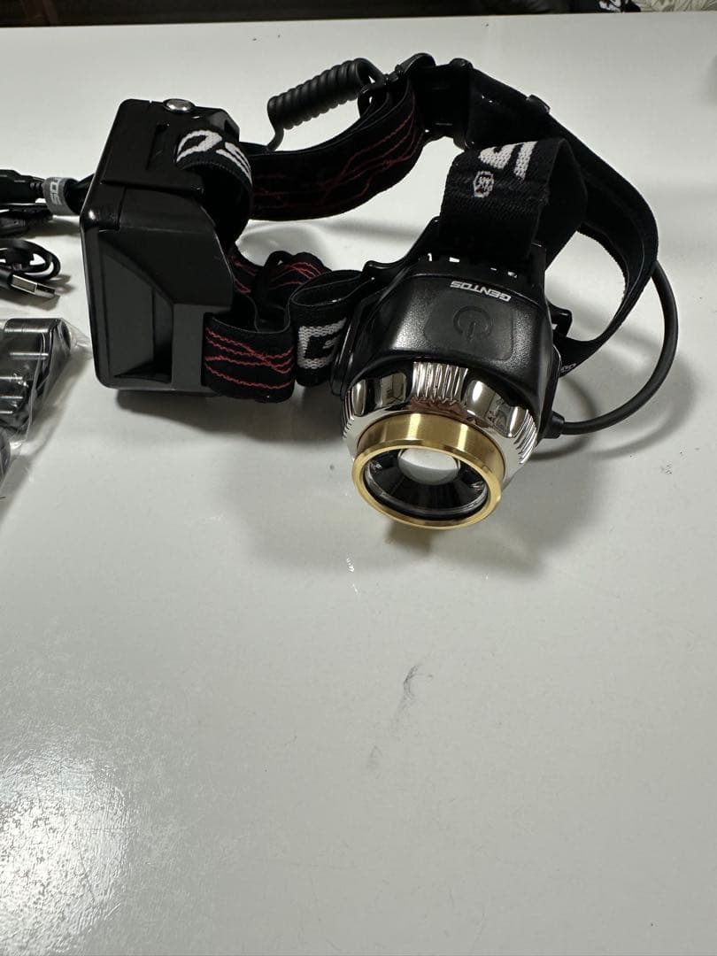 ヘッドライト(ジェントス)GH-200RG - メルカリ