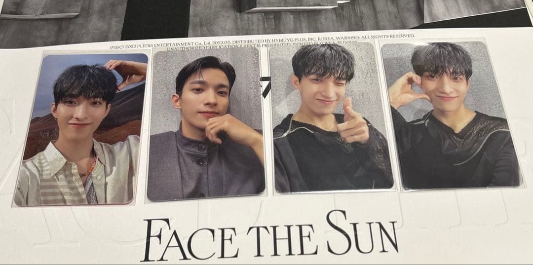 ドギョム face the sun 封入トレカ 4枚 セット - メルカリ